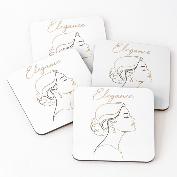 Item preview, Golden Elegance Minimalist Line Art designed and sold by Northern Glow Art.