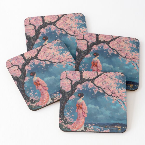 Item preview, Elegant Cherry Blossom Night designed and sold by Mary Spencer.