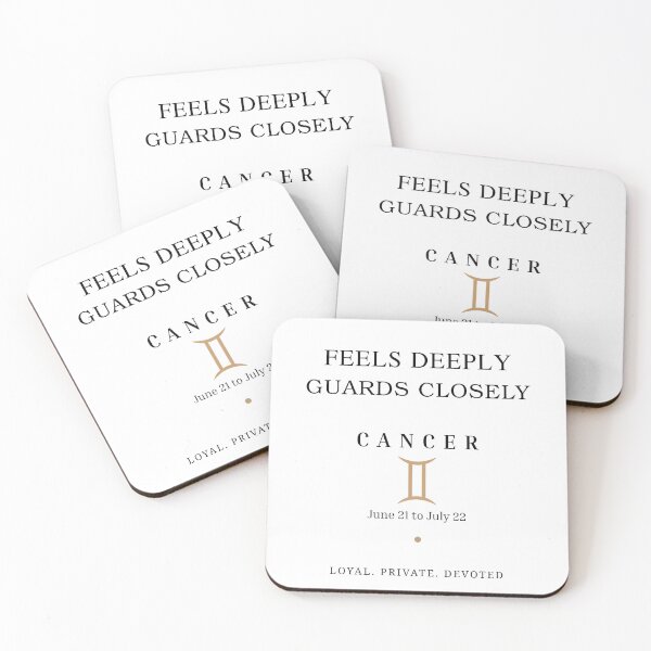 Item preview, CANCER: FEELS DEEPLY. GUARDS CLOSELY designed and sold by KittyKatto.
