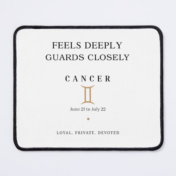 Item preview, CANCER: FEELS DEEPLY. GUARDS CLOSELY designed and sold by KittyKatto.