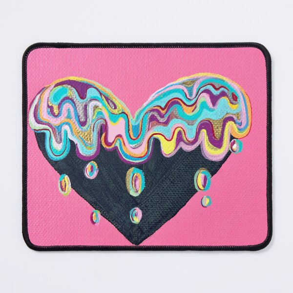 Item preview, Handpainted dripping heart  designed and sold by Revlie1.