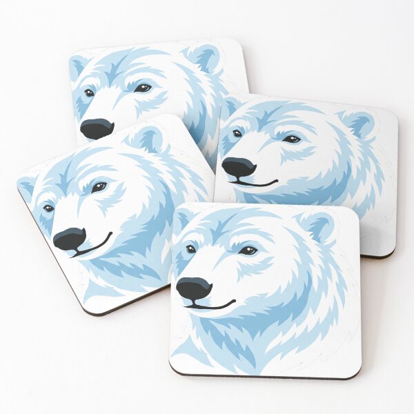Artikelvorschau, Arctic Polar Bear – Minimalist Wildlife Design entworfen und verkauft von SpeedProduction.