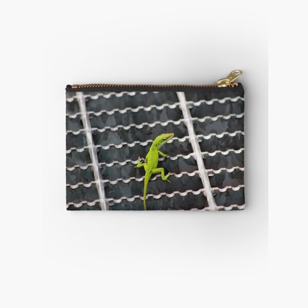 Item preview, Green Lizard On Metal Grate designed and sold by Cynthia48.