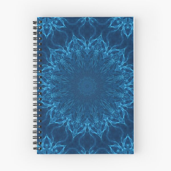 Item preview, Blue Ocean Mandala Pattern – Abstract Water Kaleidoscope designed and sold by HotPicksStore.