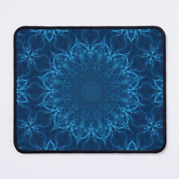 Item preview, Blue Ocean Mandala Pattern – Abstract Water Kaleidoscope designed and sold by HotPicksStore.