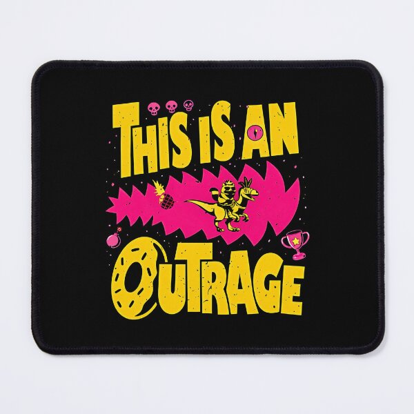 Item preview, This Is An Outrage Shirt, Dungeon Crawler Carl Sci Fi designed and sold by NinigFox.