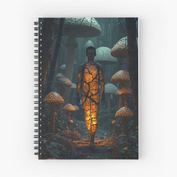 Item preview, Glowing Fractured Man designed and sold by UnRealS.