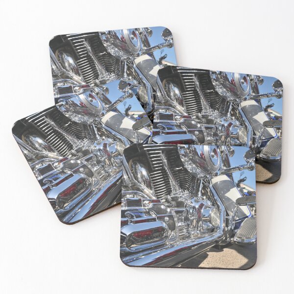 Item preview, Shine of a motorcycles chrome body, original photography designed and sold by studio838.
