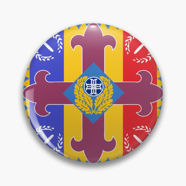 Item preview, Romania Traditional Symbols | Romanian Folk Heritage Flag Design designed and sold by Based History.