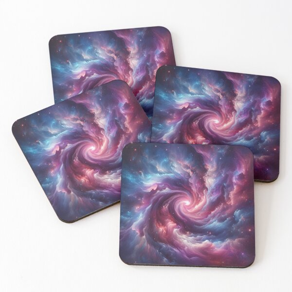 Item preview, Nebula Spiral – Vibrant Space Design designed and sold by Dogandesighn.