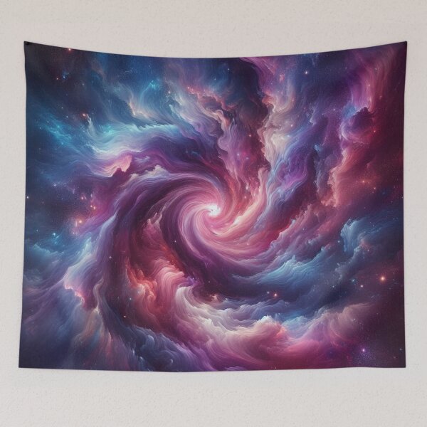 Item preview, Nebula Spiral – Vibrant Space Design designed and sold by Dogandesighn.