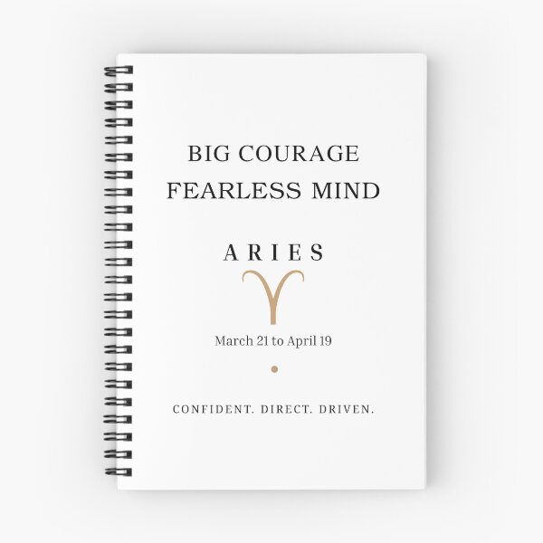 Item preview, ARIES: BIG COURAGE. FEARLESS MIND designed and sold by KittyKatto.