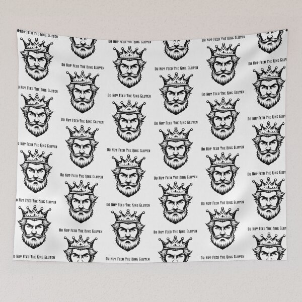 Item preview, Do Not Feed The King Gluten designed and sold by EfiKrios.