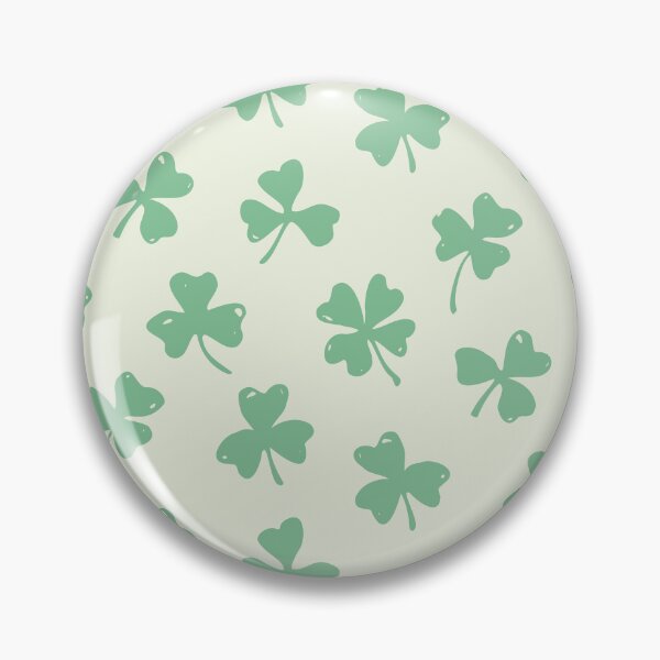 Item preview, Boho Clover Seamless Pattern. Lucky Four Leaf Clover Floral Design. Cute Cottagecore Botanical Print designed and sold by SIR13.