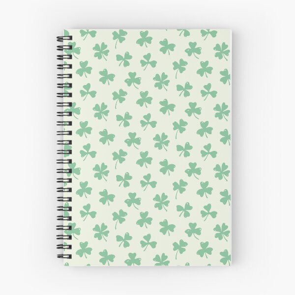 Item preview, Boho Clover Seamless Pattern. Lucky Four Leaf Clover Floral Design. Cute Cottagecore Botanical Print designed and sold by SIR13.