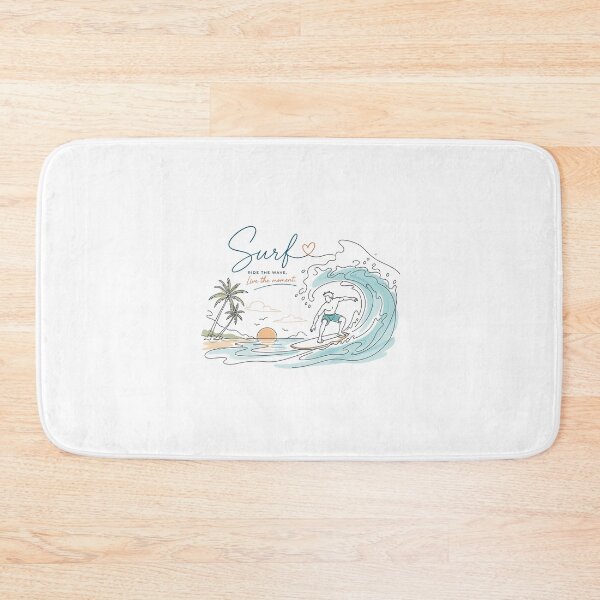 Item preview, Surf the Wave – Art Illustration designed and sold by Newthingzy.