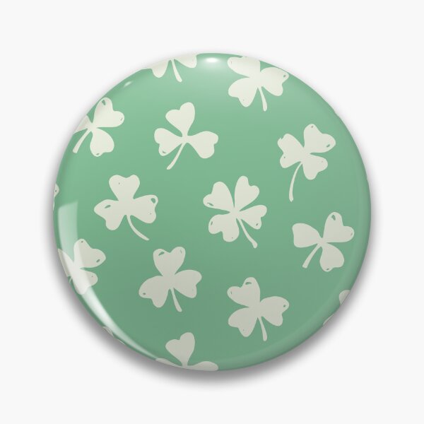 Item preview, Boho Clover Seamless Pattern. Lucky Four Leaf Clover Floral Design. Cute Cottagecore Botanical Print designed and sold by SIR13.