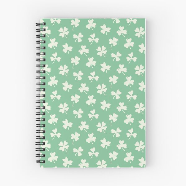Item preview, Boho Clover Seamless Pattern. Lucky Four Leaf Clover Floral Design. Cute Cottagecore Botanical Print designed and sold by SIR13.