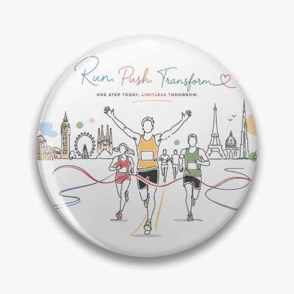 Item preview, Marathon Energy – Running Illustration designed and sold by Newthingzy.