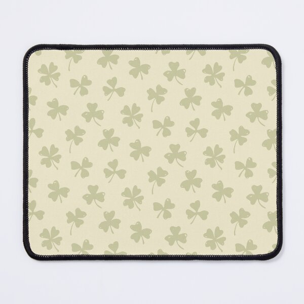 Item preview, Boho Clover Seamless Pattern. Lucky Four Leaf Clover Floral Design. Cute Cottagecore Botanical Print. Soft green designed and sold by SIR13.