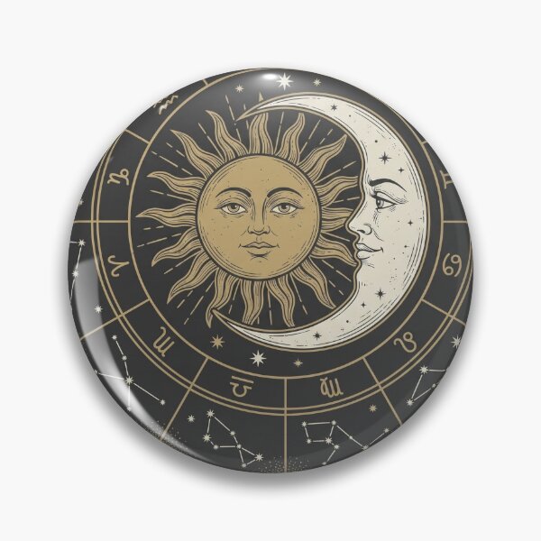 Item preview, Zodiac wheel with constellation designed and sold by Applecrunch.