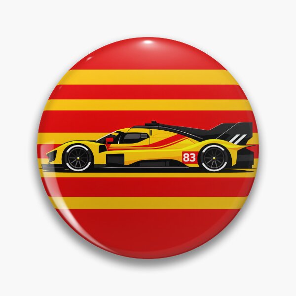 Item preview, 2026 WEC Yellow AF Corse 499P #83 Hypercar designed and sold by PitWallArt.