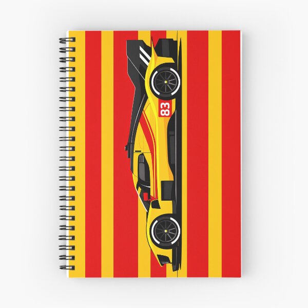 Item preview, 2026 WEC Yellow AF Corse 499P #83 Hypercar designed and sold by PitWallArt.