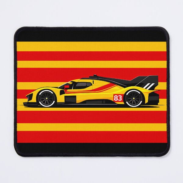 Item preview, 2026 WEC Yellow AF Corse 499P #83 Hypercar designed and sold by PitWallArt.