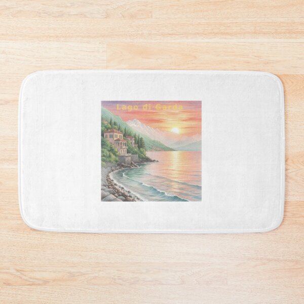 Item preview, Evening sunset at Lago di Garda, Italy.    designed and sold by Gunnar Hermansen.