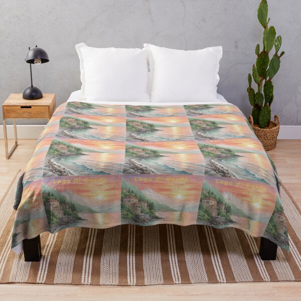 Item preview, Evening sunset at Lago di Garda, Italy.    designed and sold by Gunnar Hermansen.