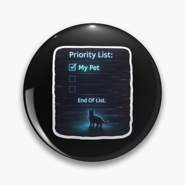 Item preview, Priority List My Pet Only Shirt – Funny Pet Lover Gift – Introvert Humor Cat Dog Design designed and sold by Safe Haven Pets.