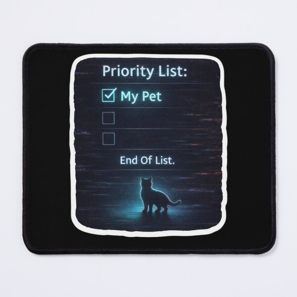 Item preview, Priority List My Pet Only Shirt – Funny Pet Lover Gift – Introvert Humor Cat Dog Design designed and sold by Safe Haven Pets.