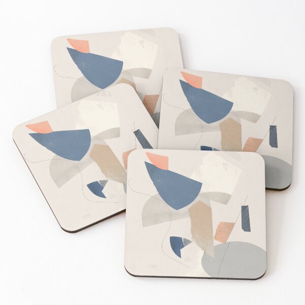 Item preview, Modern Abstract Geometric Collage designed and sold by WoodrowCaldwell.