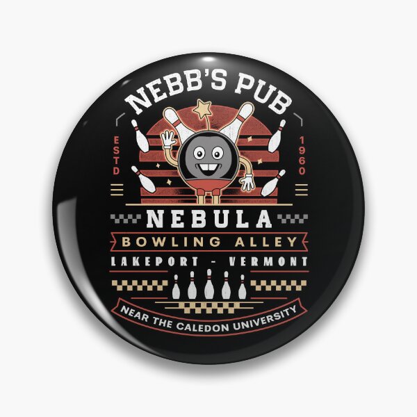 Item preview, Nebb Bowling Mascot Emblem designed and sold by Lagelantee.