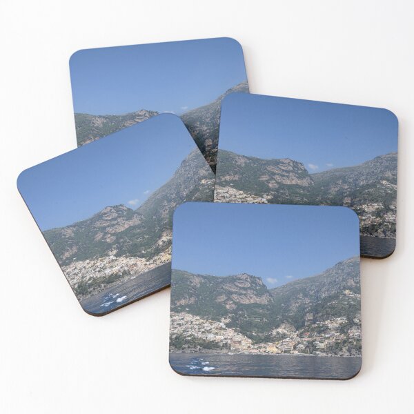 Item preview, Colourful Positano Coastline designed and sold by Kasia Design.
