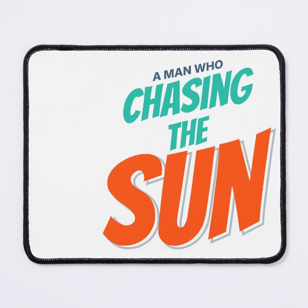 Item preview, Chasing The Sun Positive White Tee designed and sold by heyyoyeah63.