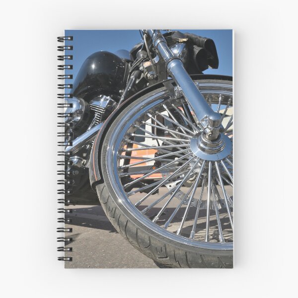 Item preview, Shine of a motorcycles chrome wheel, original photography designed and sold by studio838.