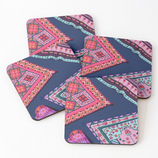 Item preview, Boho carpet illustration  designed and sold by Storiesoftheland.