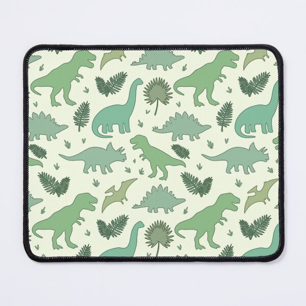 Item preview, Dinosaur silhouette seamless repeat pattern  designed and sold by ButterflyKissCollab.