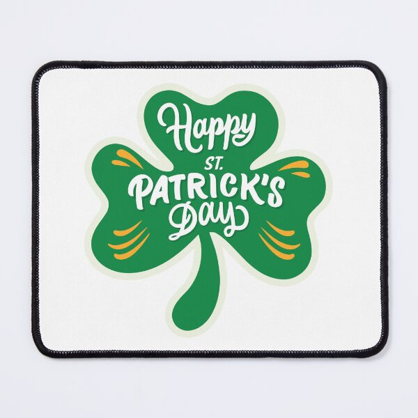 Item preview, Happy St. Patrick's Day Clover designed and sold by the-craft-shop.