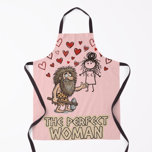 Item preview, The Perfect Woman" Caveman Humor T-Shirt designed and sold by MaliceInWonderland.