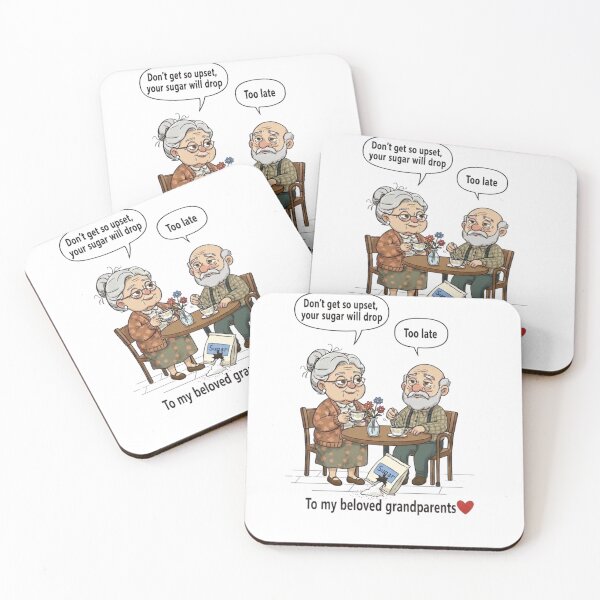 Item preview, Funny grandparents sweet humor meme illustration designed and sold by MaliceInWonderland.