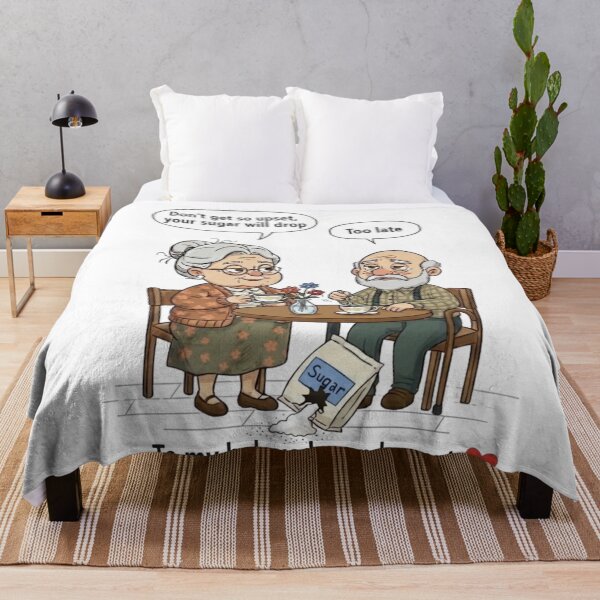 Item preview, Funny grandparents sweet humor meme illustration designed and sold by MaliceInWonderland.