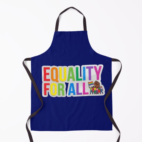 Item preview, Rainbow Equality for All - Retro Bold Social Justice Sticker designed and sold by Trigart-art.