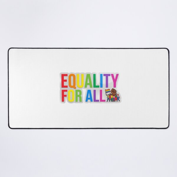 Item preview, Rainbow Equality for All - Retro Bold Social Justice Sticker designed and sold by Trigart-art.