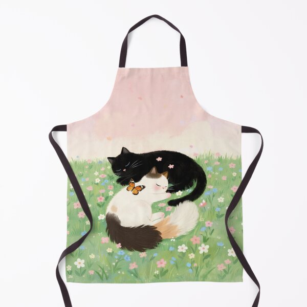 Item preview, Black cat and white cat designed and sold by xianxiu-ling.