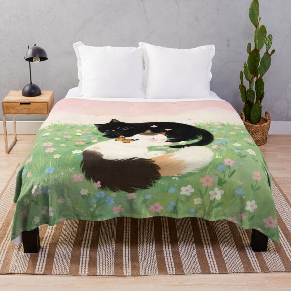 Item preview, Black cat and white cat designed and sold by xianxiu-ling.