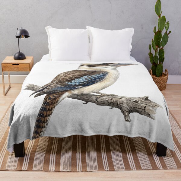 Item preview, Laughing Kookaburra Watercolor Art designed and sold by Jaruart.