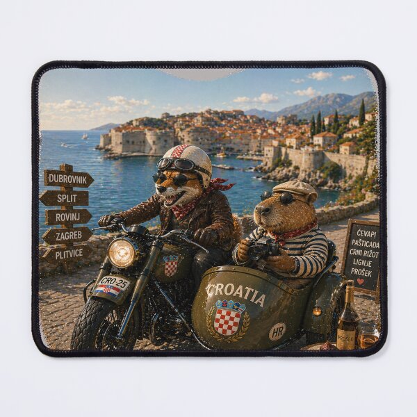 Item preview, Capybara Grand Circuit - Croatia designed and sold by NAJURE.