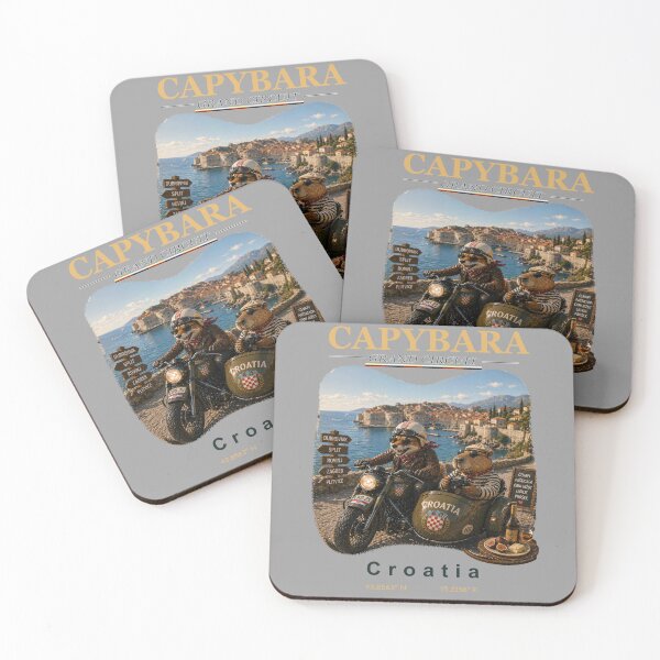 Item preview, Capybara Grand Circuit - Croatia designed and sold by NAJURE.